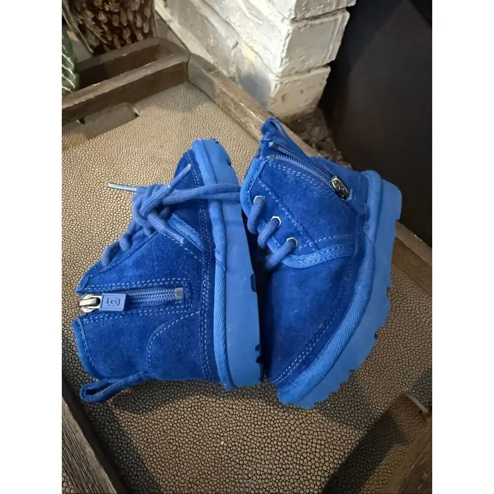 UGG Neumel II Boot Toddler 'Royal Blue' 7C-toddler